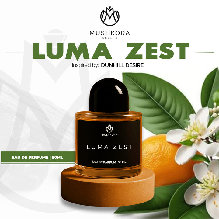 LUMA ZEST 50ML(INSPIRED BY DUNHILL DESIRE)